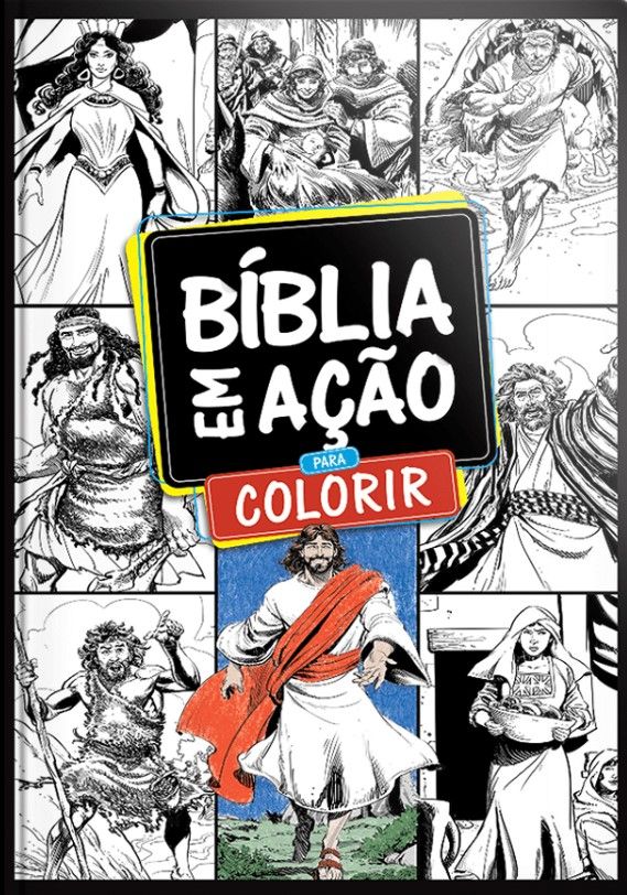 Bíblia em Ação para Colorir