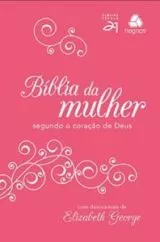 Bíblia Da Mulher Segundo O Coração De Deus Pink/Branca