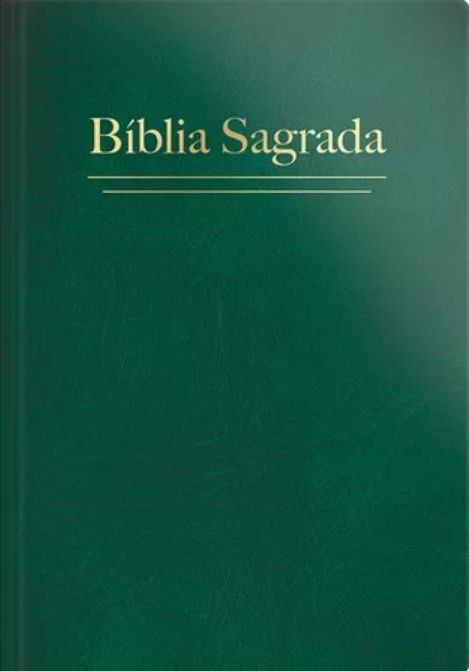 Bíblia Sagrada RC Letra Grande Capa Dura Verde