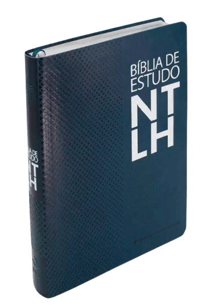 Bíblia de Estudo NTLH Azul Nobre