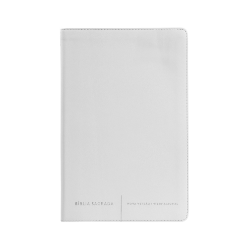 Bíblia Sagrada NVI Slim Luxo Branco
