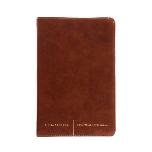 Bíblia Sagrada NVI Slim Luxo Marrom