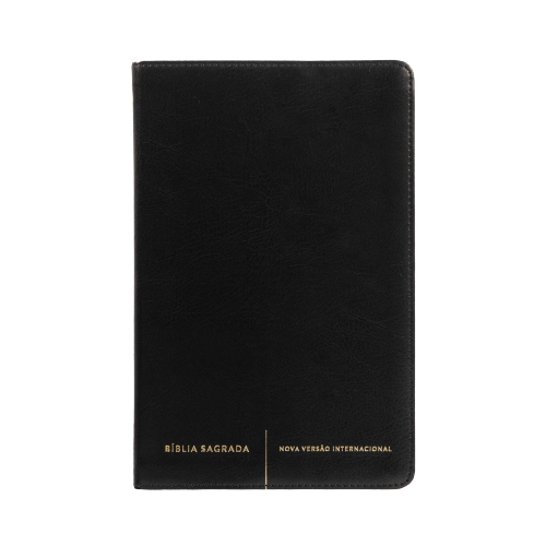 Bíblia Sagrada NVI Slim Luxo Preto