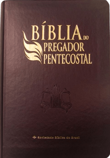 Bíblia do Pregador Pentecostal Média Marrom Nobre