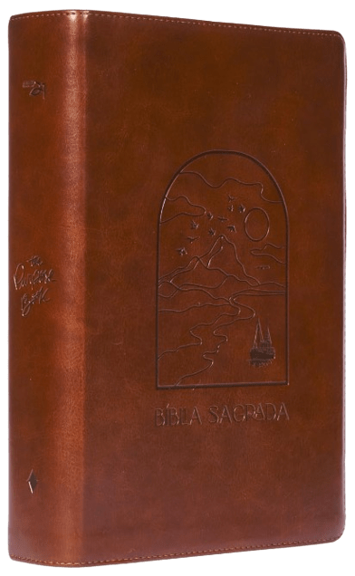 Bíblia Sagrada Almeida Século 21 Paper Purpose Marrom