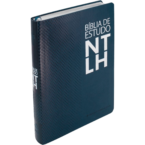 Bíblia De Estudo NTLH Grande Azul
