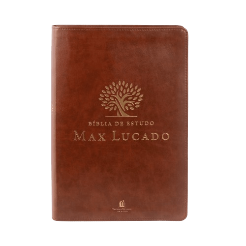Bíblia de Estudo Max Lucado – Capa Marrom