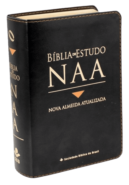 Bíblia de Estudo NAA Tamanho Portátil Preto