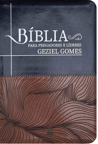 Bíblia Para Pregadores E Líderes Geziel Gomes Preto e Marrom