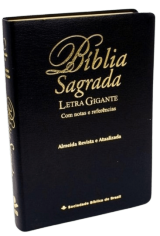 Bíblia Sagrada RA Letra Gigante Médio Preto