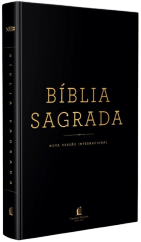 Bíblia Sagrada NVI Capa Dura Preta Econômica Clássica