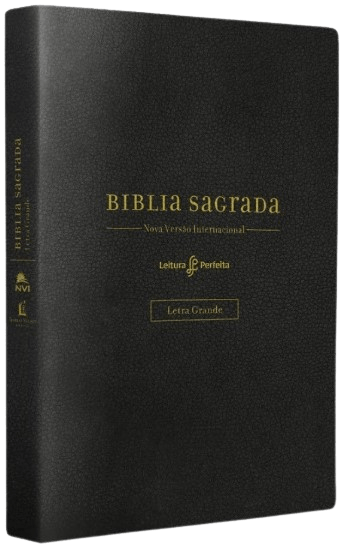 Bíblia NVI Letra Grande Com Espaço Para Anotações Preta