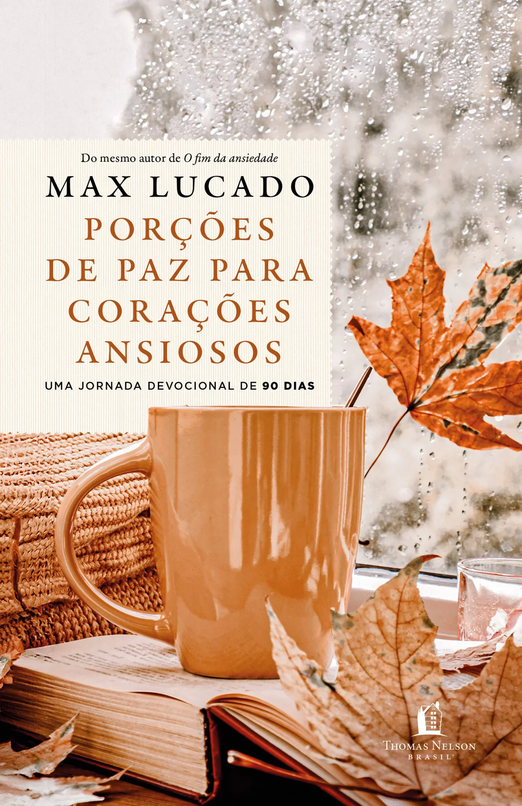 Porcões de paz para corações a Max Lucado